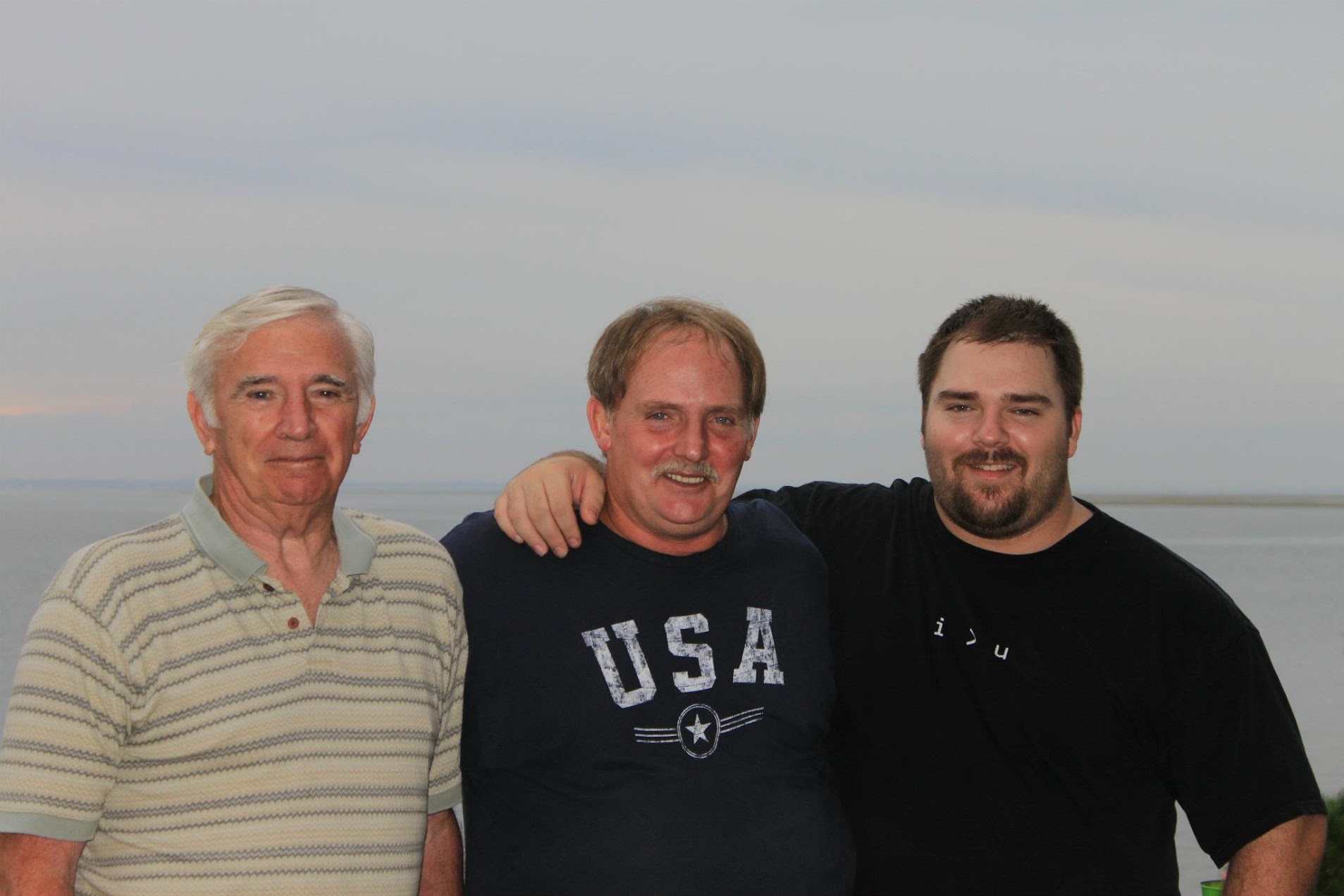 Big Jim Richardson, Randy Richardson, and a young Chase Hunter Richardson